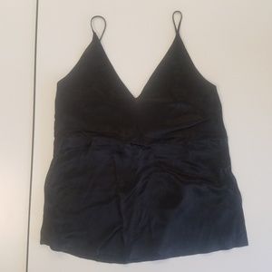 EUC H&M Black Spaghetti Strap Blouse